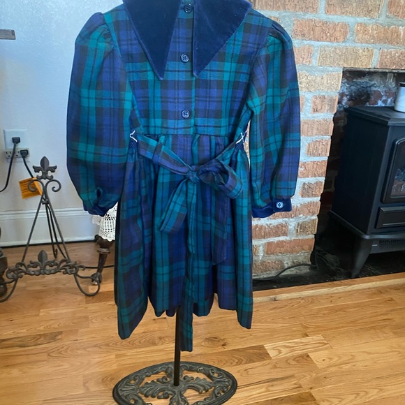 Heirloom Polly Flinders Toddler Girls Smocked Dress size 3 - Picture 10 of 15